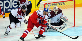 Foto: Latvijas hokeja valstsvienība "Prāga 2015"