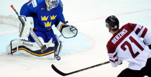 Foto: Latvijas hokeja valstsvienība "Prāga 2015"