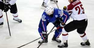 Foto: Latvijas hokeja valstsvienība "Prāga 2015"