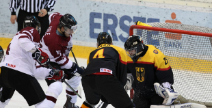 IIHF U20 PČ: Latvija - Vācija 4:1