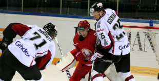EHC: Latvija - Baltkrievija 1:3