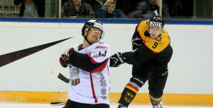 EHC: Latvija - Vācija 3:4