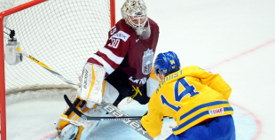 Latvijas hokeja valstsvienība "Maskava 2016"