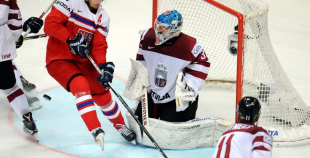 Latvijas hokeja valstsvienība "Maskava 2016"