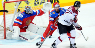 Latvijas hokeja valstsvienība "Maskava 2016"