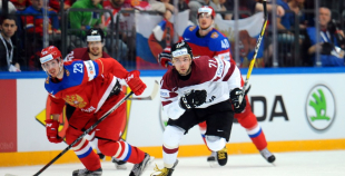 Latvijas hokeja valstsvienība "Maskava 2016"