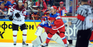 Latvijas hokeja valstsvienība "Maskava 2016"