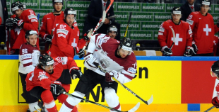 PČ: Latvija - Šveice 4:5
