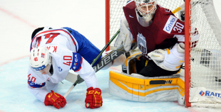 Latvijas hokeja valstsvienība "Maskava 2016"