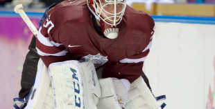 Latvijas hokeja valstsvienība "Soči2014"