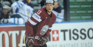 Latvijas hokeja valstsvienība "Minska2014"