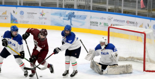 Latvijas izlase sagrauj Itāliju un iekļūst Jaunatnes olimpiādes pusfinālā