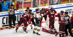 Latvija - Vācija 1:4