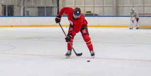 Latvijas izlases pirmais treniņš pirms "Deutschland Cup"