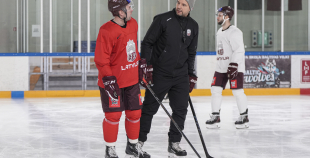 LAT hokeja izlases treniņš, 10.12.2025.