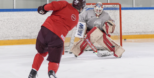 LAT hokeja izlases treniņš, 10.12.2025.