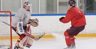 LAT hokeja izlases treniņš, 10.12.2025.
