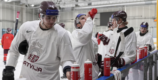 LAT hokeja izlases treniņš, 10.12.2025.