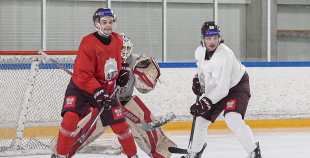 LAT hokeja izlases treniņš, 10.12.2025.