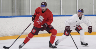 LAT hokeja izlases treniņš, 10.12.2025.