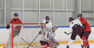 LAT hokeja izlases treniņš, 10.12.2025.