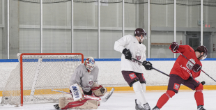 LAT hokeja izlases treniņš, 10.12.2025.