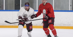 LAT hokeja izlases treniņš, 10.12.2025.