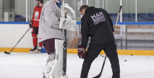 LAT hokeja izlases treniņš, 10.12.2025.