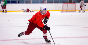 Latvijas U18 izlases treniņš pirms turnīra Slovākijā