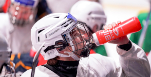 Latvijas U18 izlases treniņš pirms turnīra Slovākijā