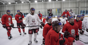 LAT hokeja izlases treniņš, 10.12.2025.
