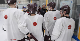 LAT hokeja izlases treniņš, 10.12.2025.