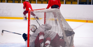 Latvijas U18 izlases treniņš pirms turnīra Slovākijā