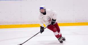 Latvijas U18 izlases treniņš pirms turnīra Slovākijā