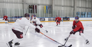 LAT hokeja izlases treniņš, 10.12.2025.