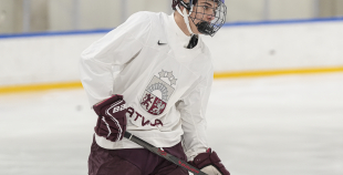 LAT U20 hokeja izlases treniņš, 10.12.2025.