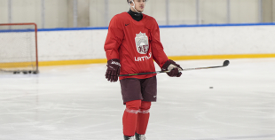 LAT U20 hokeja izlases treniņš, 10.12.2025.