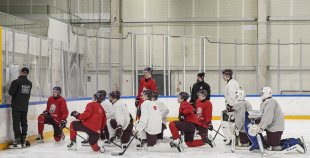 LAT U20 hokeja izlases treniņš, 10.12.2025.