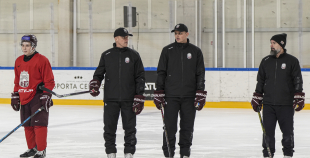 LAT U20 hokeja izlases treniņš, 10.12.2025.