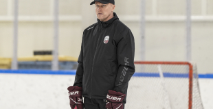 LAT U20 hokeja izlases treniņš, 10.12.2025.