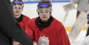 LAT U20 hokeja izlases treniņš, 10.12.2025.