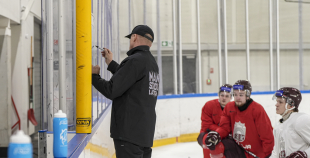 LAT U20 hokeja izlases treniņš, 10.12.2025.