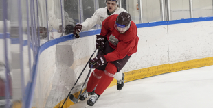 LAT U20 hokeja izlases treniņš, 10.12.2025.