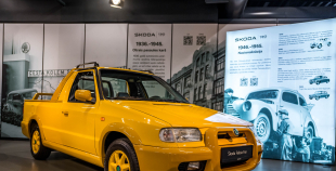 “Škoda 130 gadi” izstādē redzama arī 2021. gada PČ hokeja čempionāta elektroauto