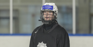 Latvijas U18 meiteņu hokeja izlases treniņš