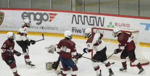 LAT U16 pārbaudes spēle, LAT U16 A - LAT U16 B, 12.12.2025.