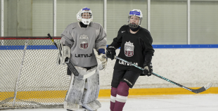 LAT U18 meiteņu hokeja izlases treniņš, 27.12.2025.