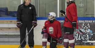 LAT U18 meiteņu hokeja izlases treniņš, 27.12.2025.