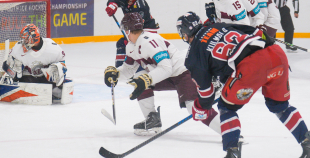 LHF Prezidenta kauss: Latvijas U20 "baltā" - "TuTo" 5:0