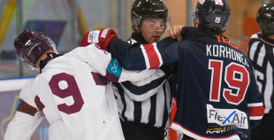 LHF Prezidenta kauss: Latvijas U20 "baltā" - "TuTo" 5:0